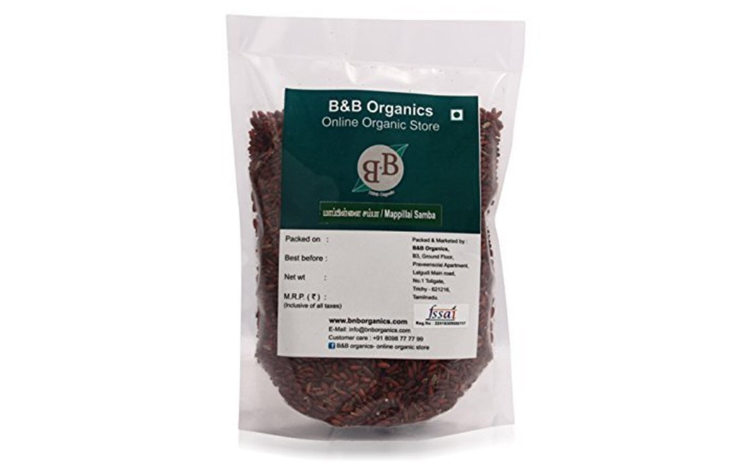 B&B Organics Mappillai Samba    Pack  1 kilogram